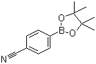 structure of CAS# 171364-82-2, 4-Cyanobenzeneboronic acid pinacol ester