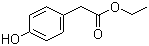Ethyl 4-hydroxyphenylacetate molecular structure (CAS 17138-28-2)