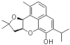 CAS # 171439-43-3, Salprionin, (7aR,10aR)-rel-7a,8,9,10a-Tetrahydro-1,9,9-trimethyl-5-(1-methylethyl)-furo[2,3-e]naphtho[1,8-bc]pyran-6-ol