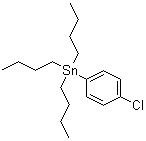 CAS # 17151-48-3, Tributyl(4-chlorophenyl)stannane, Tributyl(p-chlorophenyl)stannane, Tributyl(p-chlorophenyl)tin