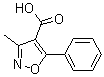 CAS # 17153-21-8, 3-Methyl-5-phenylisoxazole-4-carboxylic acid