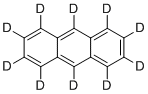 structure of CAS# 1719-06-8, 十氘代蒽
