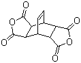 Bicyclo[2.2.2]oct-7-ene-2,3,5,6-tetracarboxylic acid dianhydride molecular structure (CAS 1719-83-1)