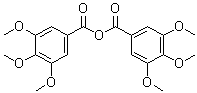 CAS 登录号：1719-88-6 (29970-22-7), 3,4,5-三甲氧基苯甲酸酐