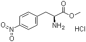 structure of CAS# 17193-40-7, (S)-4-硝基苯基丙氨酸甲酯盐酸盐