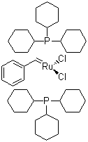 structure of CAS# 172222-30-9, Benzylidene-bis(tricyclohexylphosphine)dichlororuthenium