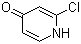 2-Chloro-4-pyridone molecular structure (CAS 17228-67-0)