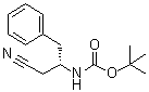 CAS # 172695-25-9, N-[(1S)-1-(Cyanomethyl)-2-phenylethyl]carbamic acid 1,1-dimethylethyl ester