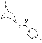 CAS 登录号：172883-97-5, 4-氟曲帕可卡因, 3-(对氟苯甲酰氧基)托烷