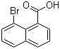 8-Bromo-1-naphthoic acid molecular structure (CAS 1729-99-3)
