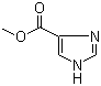structure of CAS# 17325-26-7, 咪唑-4-甲酸甲酯