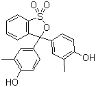 CAS # 1733-12-6, Cresol Red, o-Cresolsulfonphthalein, 4,4'-(3H-2,1-Benzoxathiol-3-ylidene)bis(2-methylphenol) S,S-dioxide