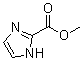 structure of CAS# 17334-09-7, 1H-咪唑-2-羧酸甲酯