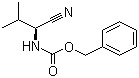 structure of CAS# 17343-55-4, N-苄氧羰基-L-缬氨腈