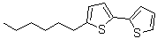 structure of CAS# 173448-31-2, 5-己基-2,2'-联噻吩