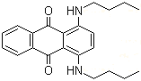 CAS # 17354-14-2 (12769-17-4), Solvent Blue 35, C.I. 61554, Fat Blue B, 1,4-Bis(butylamino)anthraquinone, 1,4-Bis(butylamino)-9,10-anthracenedione