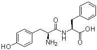 L-Tyrosyl-L-phenylalanine molecular structure (CAS 17355-11-2)