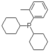 CAS # 173593-25-4, Dicyclohexyl(2-methylphenyl)phosphine, Dicyclohexyl(2-tolyl)phosphine, Dicyclohexyl(o-tolyl)phosphine