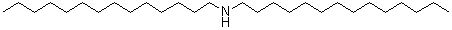 CAS # 17361-44-3, N,N-Ditetradecylamine, Alamine 205, Di-n-tetradecylamine, Dimyristylamine, NSC 91530
