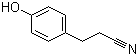 CAS # 17362-17-3, 3-(4-Hydroxyphenyl)propanenitrile
