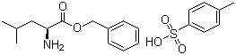 structure of CAS# 1738-77-8, L-Leucine benzyl ester p-toluenesulfonate salt