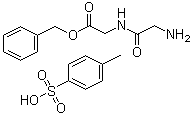 structure of CAS# 1738-82-5, Glycylglycine benzyl ester tosylate