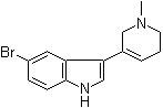 CAS # 173927-72-5, 5-Bromo-3-(1,2,5,6-tetrahydro-1-methyl-3-pyridinyl)-1H-indole
