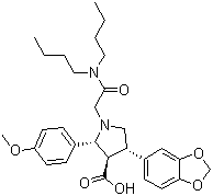 structure of CAS# 173937-91-2, Atrasentan