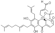 CAS 登录号：173938-23-3, Isogambogenin