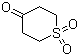 structure of CAS# 17396-35-9, Tetrahydrothiopyran-4-one 1,1-dioxide