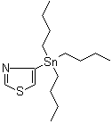 structure of CAS# 173979-01-6, 4-(三丁基锡烷基)噻唑