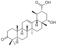 CAS # 173991-81-6, (22alpha)-22-Hydroxy-3-oxours-12-en-30-oic acid