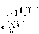 Dehydroabietic acid molecular structure (CAS 1740-19-8)