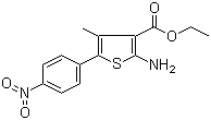 CAS # 174072-89-0, 2-Amino-4-methyl-5-(4-nitrophenyl)-3-thiophenecarboxylic acid ethyl ester