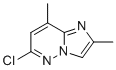 structure of CAS# 17412-23-6, 6-Chloro-2,8-dimethylimidazo[1,2-b]pyridazine