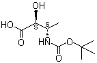 CAS # 174282-86-1, 3-[[(1,1-Dimethylethoxy)carbonyl]amino]-2-hydroxy-(2S,3S)-butanoic acid, 3-[[(1,1-Dimethylethoxy)carbonyl]amino]-2-hydroxy-[S-(R*,R*)]-butanoic acid