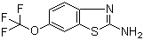 CAS # 1744-22-5, Riluzole, 2-Amino-6-(trifluoromethoxy)benzothiazole, 6-Trifluoromethoxy-2-aminobenzothiazole, 6-(Trifluoromethoxy)-1,3-benzothiazol-2-amine