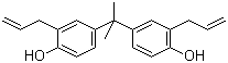 Diallyl bisphenol A molecular structure (CAS 1745-89-7)