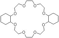 CAS # 17455-23-1, Dicyclohexano-24-crown-8, 2,3,14,15-Dicyclohexano-1,4,7,10,13,16,19,22-octaoxacyclotetracosane