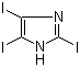 structure of CAS# 1746-25-4, 2,4,5-三碘咪唑