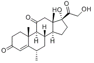 structure of CAS# 1746-38-9, Methylprednisolone Impurity 10