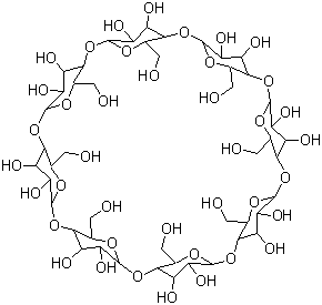 CAS # 17465-86-0 (91464-90-3), Cyclooctapentylose, gamma-Cyclodextrin, Cyclooctaamylose