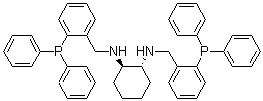 CAS # 174758-63-5, (R,R)-N,N'-Bis[2-(diphenylphosphino)benzyl]cyclohexane-1,2-diamine, N,N'-Bis[o-(diphenylphosphino)benzyl]-1R,2R-diaminocyclohexane