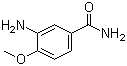structure of CAS# 17481-27-5, 3-氨基-4-甲氧基苯甲酰胺