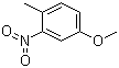 structure of CAS# 17484-36-5, 4-Methyl-3-nitroanisole