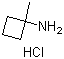structure of CAS# 174886-05-6, 1-Methyl-1-cyclobutanamine hydrochloride