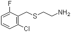 CAS # 175136-76-2, 2-[(2-Chloro-6-fluorobenzyl)thio]ethylamine, 2-[(2-Chloro-6-fluorobenzyl)thio]ethanamine