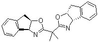 (3aS,3'aS,8aR,8'aR)-2,2'-(1-Methylethylidene)bis[3a,8a-dihydro-8H-indeno[1,2-d]oxazole] molecular structure (CAS 175166-51-5)