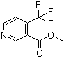 Methyl 4-(trifluoromethyl)nicotinate molecular structure (CAS 175204-82-7)