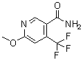 CAS # 175204-87-2, 6-Methoxy-4-(trifluoromethyl)-3-pyridinecarboxamide